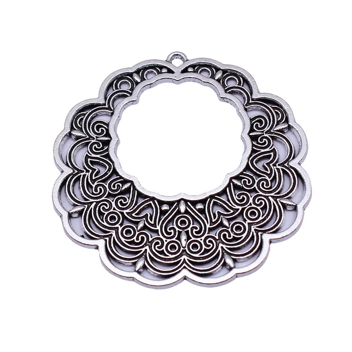 Boho Ethnic Mandala Pendant Fl - Ethnic Fashion Design ulasan dan harga