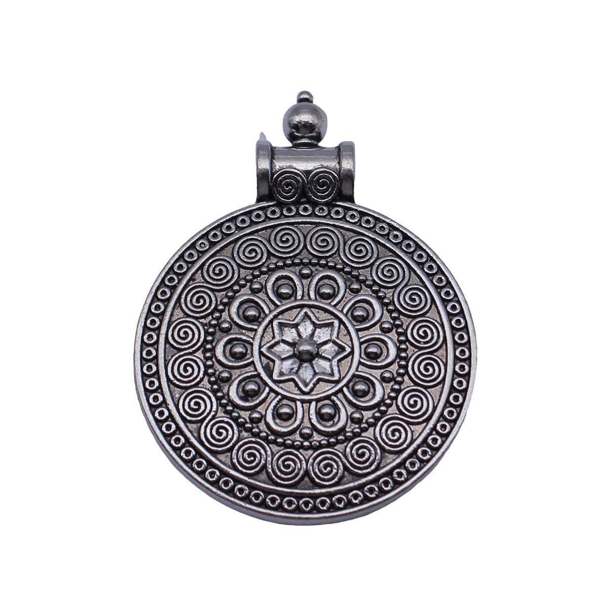 Boho Ethnic Mandala Pendant Fl - Ethnic Fashion Design ulasan dan harga