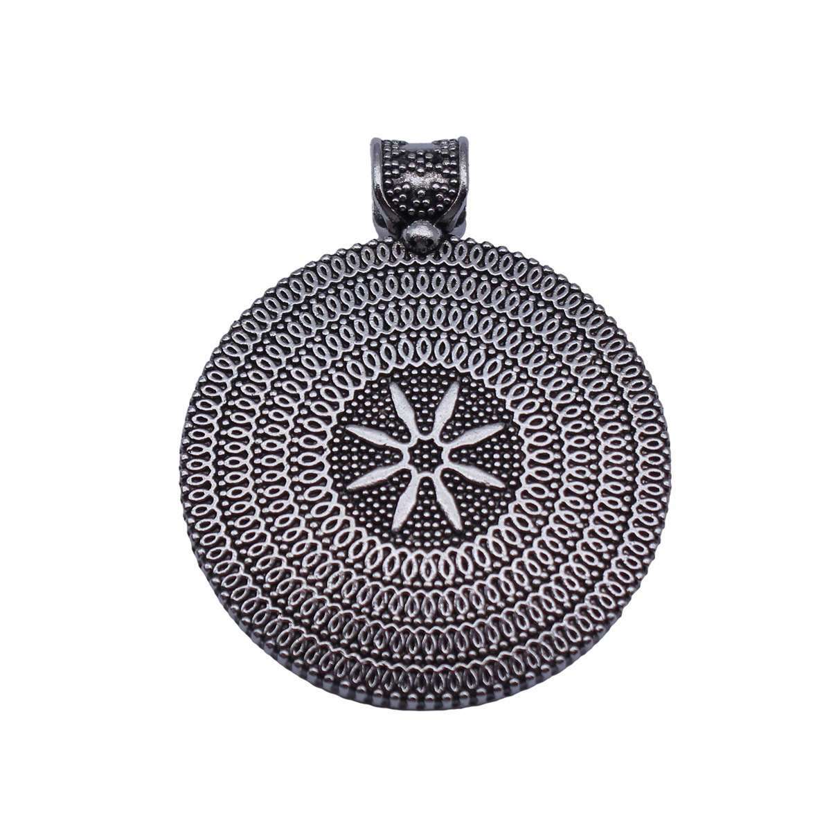Boho Ethnic Mandala Pendant Fl - Ethnic Fashion Design ulasan dan harga