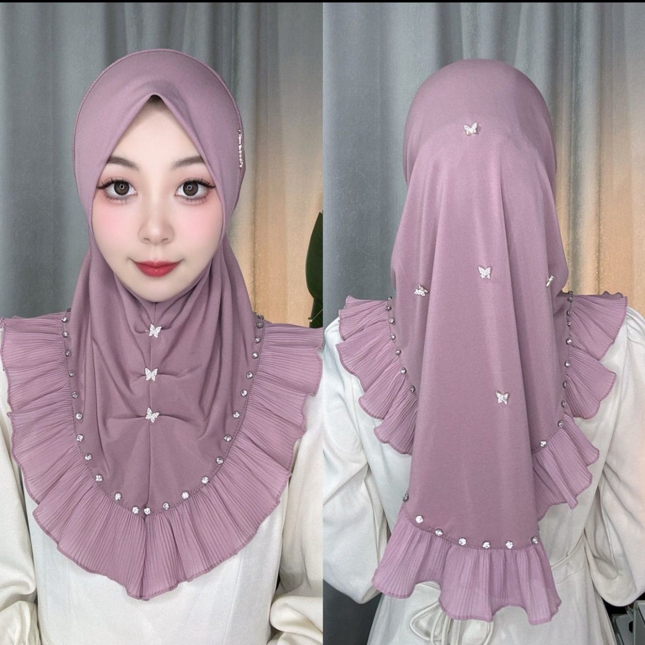 2026 Muslim Hijabs for Women A - Ethnic Fashion Women ulasan dan harga