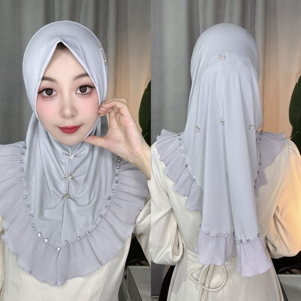 2026 Muslim Hijabs for Women A - Ethnic Fashion Women ulasan dan harga