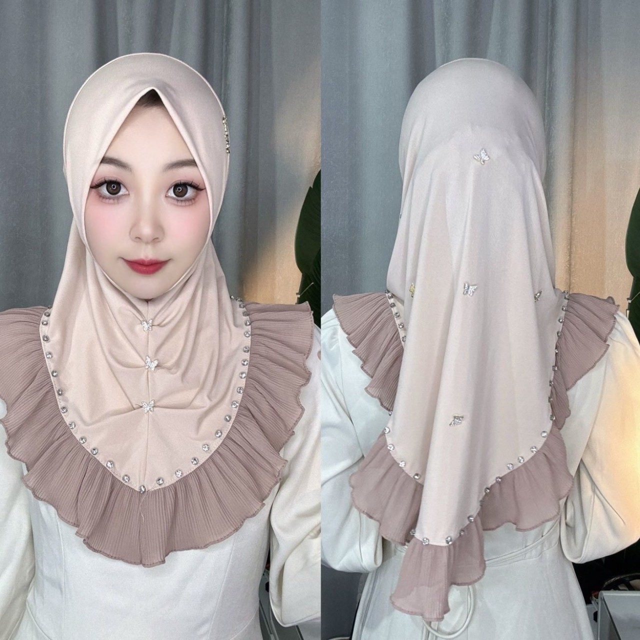 2026 Muslim Hijabs for Women A - Ethnic Fashion Women ulasan dan harga
