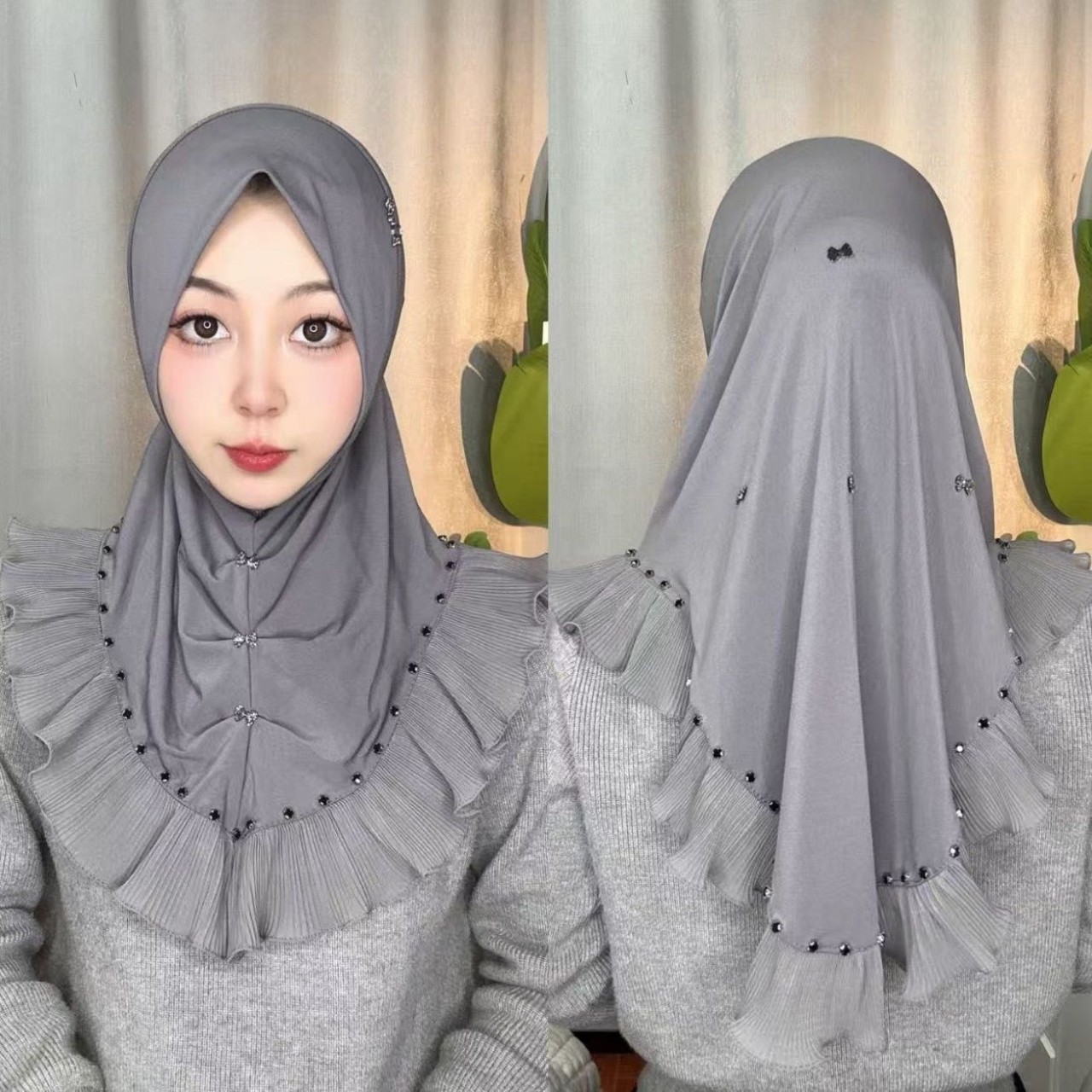 2026 Muslim Hijabs for Women A - Ethnic Fashion Women ulasan dan harga