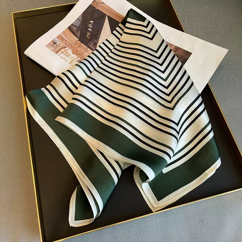 Luxury Vintage Silk Scarf Wome - Ethnic Fashion Design ulasan dan harga