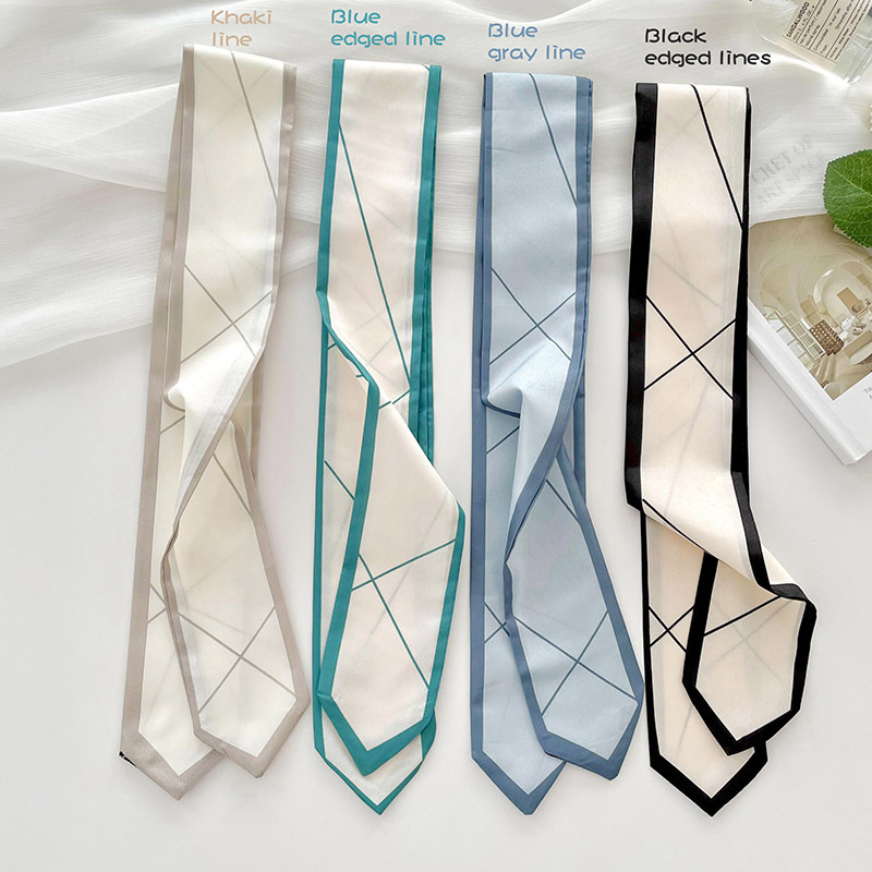 Versatile silk scarf thin long - Ethnic Fashion Design ulasan dan harga