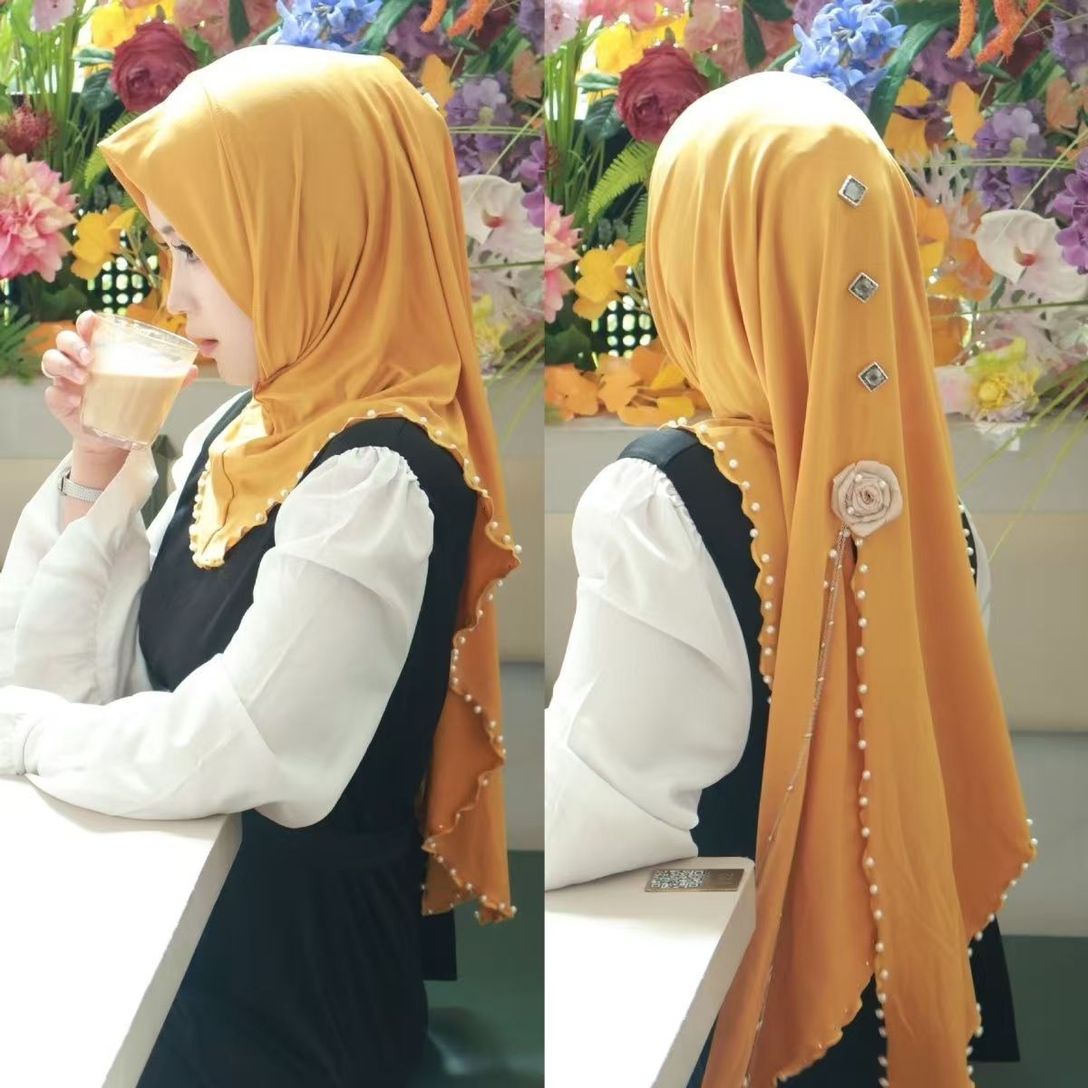 New Hats Hijab Scarf  Ethnic C - Ethnic Fashion Women ulasan dan harga