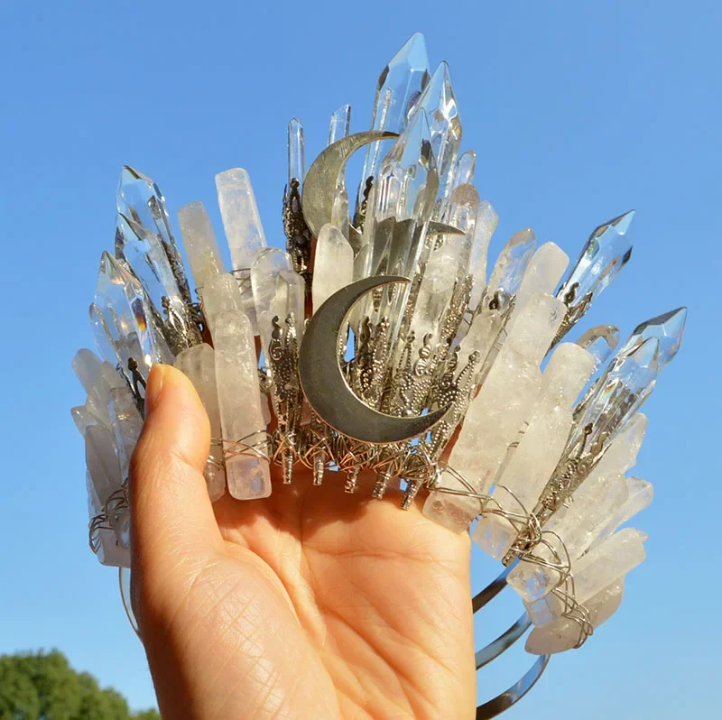 Crystal Hair Viking Jewelry Go - Ethnic Fashion Design ulasan dan harga
