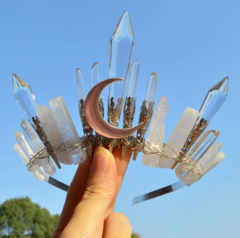 Crystal Hair Viking Jewelry Go - Ethnic Fashion Design ulasan dan harga